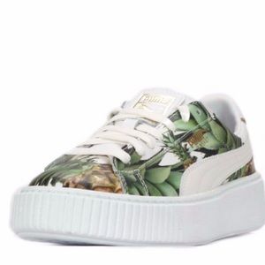 PUMA pineapple sneakers